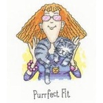 Cats Rule - Purrfect Fit Counted Cross Stitch
