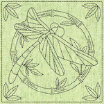 Sashiko Printed Cloth "Summertime" 