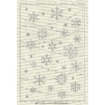 Sashiko Printed Cloth Holy Night 12"x12"