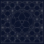 Sashiko Printed Cloth Yama-zakura
