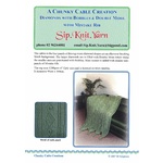 Diamonds with Bobbles & Double Moss with Mistake Rib Blanket
