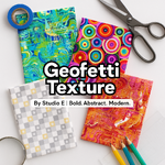 Geofetti Texture Fabric by Studio E