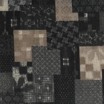 KIZU – Japanese Texture Black Fabric (66960-106)