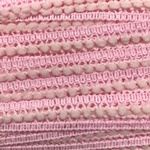 10mm Mini Ball Fringe - Light Pink