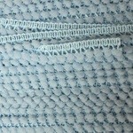 10mm Mini Ball Fringe - Light Blue