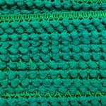 10mm Mini Ball Fringe - Emerald