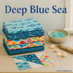 Deep Blue Sea fabric collection