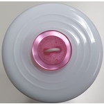 Button - 11mm Deep Pink