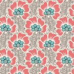 Cotton Beach - 100330 - Ocean Flower Grey