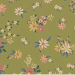 Fat Quarters - Daisyfield 110049 Green