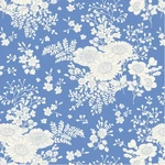 Fat Quarter - TILDA SOMETHING BLUE ISOLDE CORNFLOWER (100663)