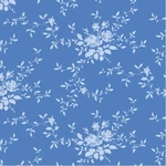 Fat Quarter - TILDA SOMETHING BLUE NOEL CORNFLOWER (100671)