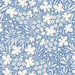 Fat Quarter - TILDA SOMETHING BLUE BUSHBLOOM BLUE (100668)