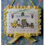 The Sweetheart Tree Baby Sleeping Limited Edition Cross Stitch Pattern with Charm