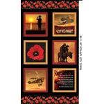 We Will Remember Them - WWI Block Panel 24 x 44"