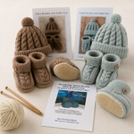 Baby Booties & Hat Knitting Kits – Sheepskin Soles