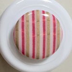 Button - 19mm Round White/Beige