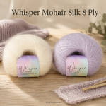 Alpaca Yarns Whisper Mohair Silk 8 Ply