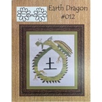 Earth Dragon Cross Stitch Pattern #012