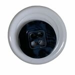 Button - 15mm Black