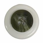 Button - 15mm Khaki/Black