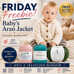 Free Pattern Download – Baby's Aran Jacket