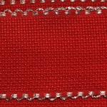 Aida Band - 50mm Red/Silver Border