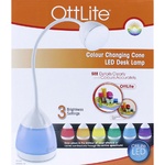 OttLite Colour Changing Cone LED Desk Lamp (Model B3000C-AU)
