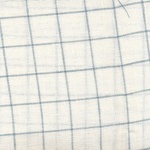 Fabric - Linen 29 Newport White Blue 140cm Wide