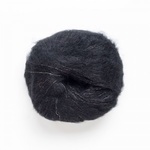 Baby Suri Sil Brushed 3 Ply 500 Black