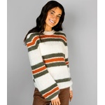 1419 Whisper Striped Sweater Knitting Pattern
