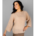 1410 Whisper Ribbed Throw-Over Top Knitting Pattern