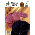 Alpaca Yarns Honeycomb Cardigan  #1568
