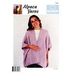 2502- Alpaca Yarns Cloud Throw Over Jacket