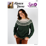2802  Fair Isle Jumper Pattern - Experienced Knitter