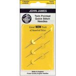 John James Twin Pointed Quick Stitch Needles