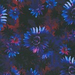 Fat Quarters - Wild Blue - WELD20243-69 Midnight