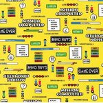 Fabric - RK Musings RK85032923 Yellow