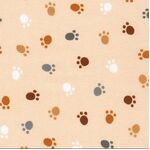 Fat Quarters - Whiskers and Tails 20419-14 Natural