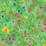 Fabric - Parvaneh's Butterflies RK21940270 Meadow