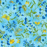 Fabric - Parvaneh's Butterflies RK21940370 Pool
