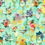 Happy Hour Fabric - 22744-32 Mint