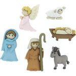 Button - Holiday Collection Nativity 7473