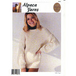 Indiecita Baby Brush Alpaca - Rib Sweater 1137