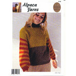 Indiecita Baby Brush Alpaca - Stripe Sweater 1138