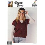 Indiecita Easy Wash Texture Vest 1552 8 Ply