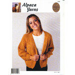 Indiecita Baby Brush Alpaca - Mock Rib Cardigan 1141