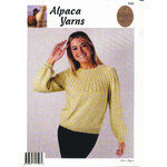 Indiecita Baby Brush Alpaca - Yoke Sweater 1142