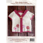 Crocheted Flower Garden Cardigan 1405