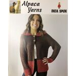 2631 - Alpaca Yarns Inca Spun Jacket with Collar Knitting Pattern